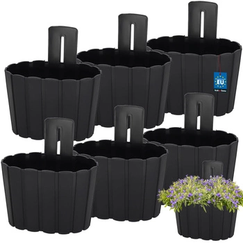 Skrzynia antracyt 600 MM Zestaw 6 SZT