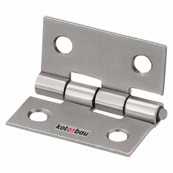 Zawias splatany uniwersalny 25mm meblowy nikiel