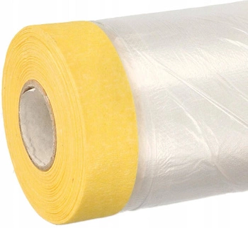 Folia malarska 200x20 plandeka ochronna z taśmą