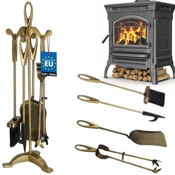 Zestaw kominkowy akcesoria przybory pieca kominka