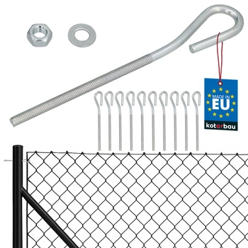 Naciąg siatki m6 zamkniety napinacz ogrodzen - 10 szt.