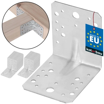 Kątownik łącznik ciesielski 105x105x90 - 25 szt.