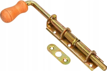 Rygiel zamknięcie zasuwa 200 stopka sprężynowa