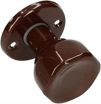 Gałka obrotowa do drzwi furtek