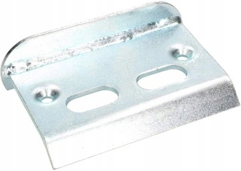 Ogranicznik opór furtki zaczep odbojnik bramki - Kolor srebrny