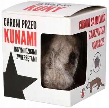 Zestaw kunagone odstraszacz na kuny sierść do auta domu