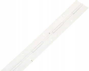 Zawias zawiasy taśmowy listwowy 40 biały - 1 szt.