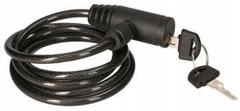 Zapięcie blokada rowerowa linka rowerowa uchwyt