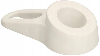 Odbojnik klin stoper dwustronny drzwi okien - Kolor biały