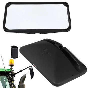 Lusterko zewnętrzne uniwersalne do ciągnika maszyn 30,5x17 cm