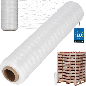 Siatka do paletowania ręcznego elastyczna kwiaty warzywa drewno 50 cm 500 mb