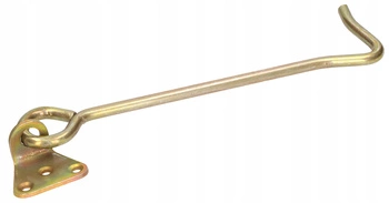 Hak haczyk drzwiowy przykręcany zamknięcie 200 mm