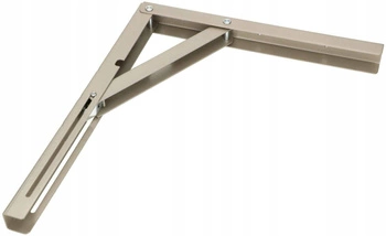 Wspornik kątownik składany na półkę 300 mm rozkładany