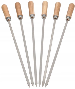 Szpikulec szpilki do grilla mięsa szaszłyków - 6 szt.