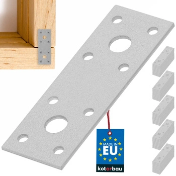 Płytka perforowana łącznik 96x40 mm płaski - 50 szt.