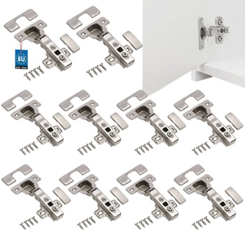 Zawias meblowy 35 mm samodomykający puszkowy - 10 szt.