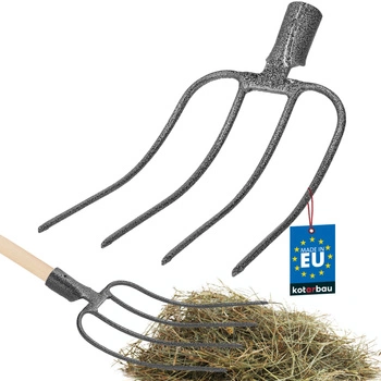 Widły 4-zębne bez trzonka