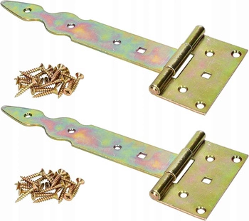 Zawias altanowy do drzwi okiennic altan t 200 mm zestaw 2 szt.