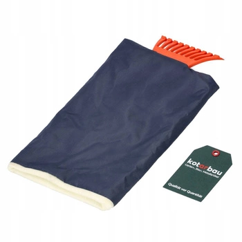 Skrobaczka do szyb lodu skrobak rękawica mróz auto