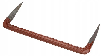 Klamra budowlana ciesielska 200 mm kotwa stalowa