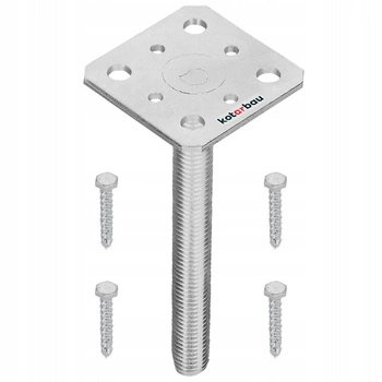 Podstawa słupa psr-s ocynk 80x80 mm