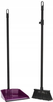 Zestaw miotła zmiotka leniuch szufelka śmietniczka