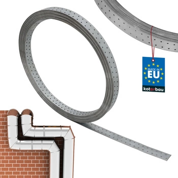 Taśma montażowa stalowa ocynkowana perforowana 40 x 2 mm 25 m