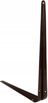 Kątownik pod półkę wspornik podpórka 35x30 brąz