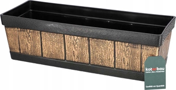 Doniczka balkonowa 46cm donica skrzynka balkonowa