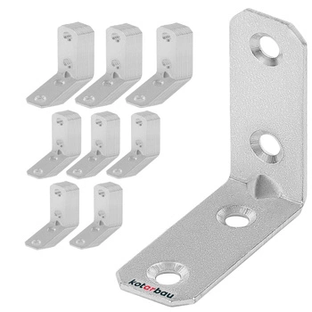 Kątownik łącznik ciesielski 40x40x16 - 100 szt.