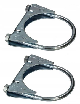 Obejma do rur cybant opaska fi 75 mm stalowa - 2 szt.