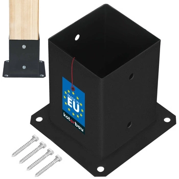 Podstawa słupa przykręcana malowana proszkowo 100x100 mm