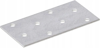 Łącznik płaski płytka perforowana 76x40mm ocynkowana