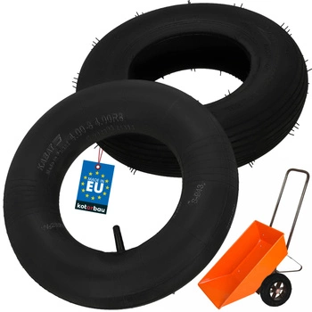 Opona z dętką do koła taczki wózków 4.00-8