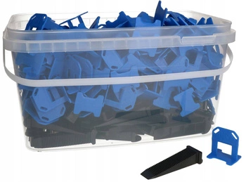 Klipsy system poziomowania płytek 240/80 zestaw 1 szt.