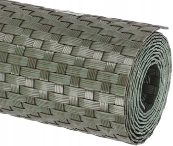 Taśma panelowa osłona ogrodzeniowa rattan 19x255 cm zielona