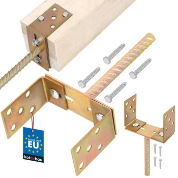 Podstawa słupa regulowana 0-160 mm z prętem 200 mm