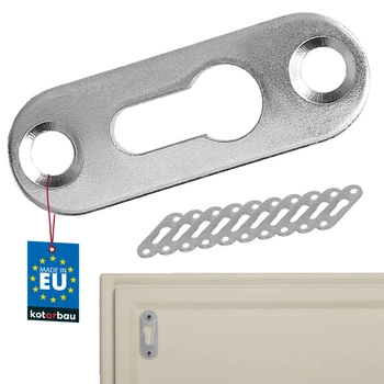 Zawieszka meblowa 42x14 uszko meblowe wieszak obrazu - 10 szt.