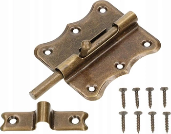 Zasuwa drzwiowa 70mm zasuwa blokada drzwi patyna