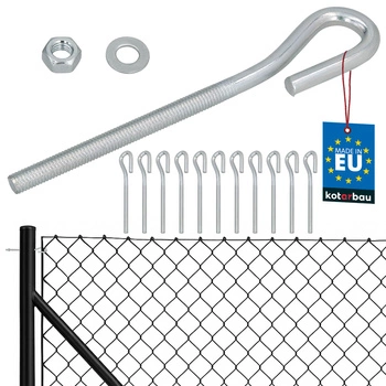 Naciąg do siatki napinacz ogrodzenia m8 zamknięty - 10 szt.