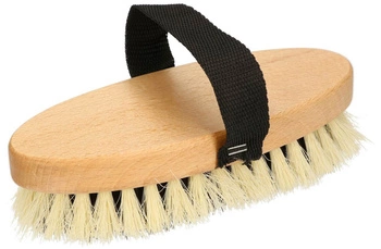 Szczotka ręczna czyszczenia koni zwierząt drewno