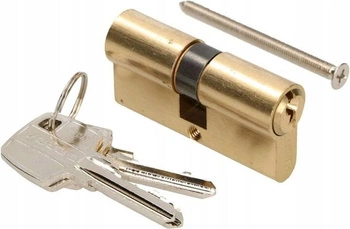 Wkładka bębenkowa do zamka 55/35 3 klucze mosiądz