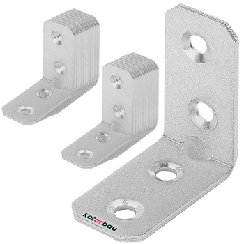 Kątownik łącznik ciesielski 40x40x20 - 25 szt.