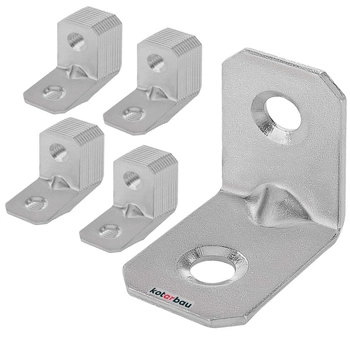 Kątownik łącznik meblowy 20x20x16 - 100 szt.