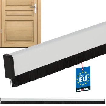 Listwa uszczelka pod drzwi automatyczna biała 27 mm 1 m