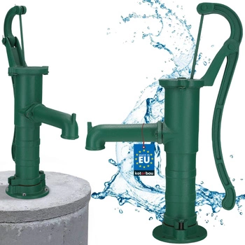 Pompa ręczna ogrodowa abisynka do wody żeliwna 65 cm