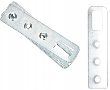 Zawieszka meblowa 75x18 uszko meblowe wieszak obrazu - 50 szt.