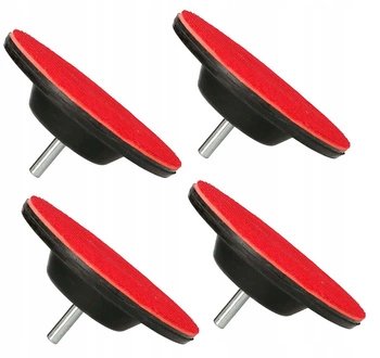 Dysk tarcza rzep 125mm wiertarki szlifowania - 4 szt.