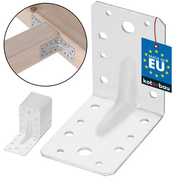 Kątownik łącznik ciesielski 90x90x65 - 12 szt.