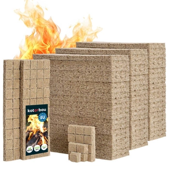 Duża rozpałka do kominka pieca podpałka 2600 szt.